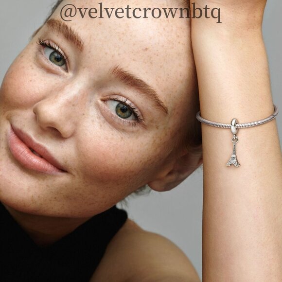 Pandora Paris Eiffel Tower Dangle Charm - Picture 4 of 5